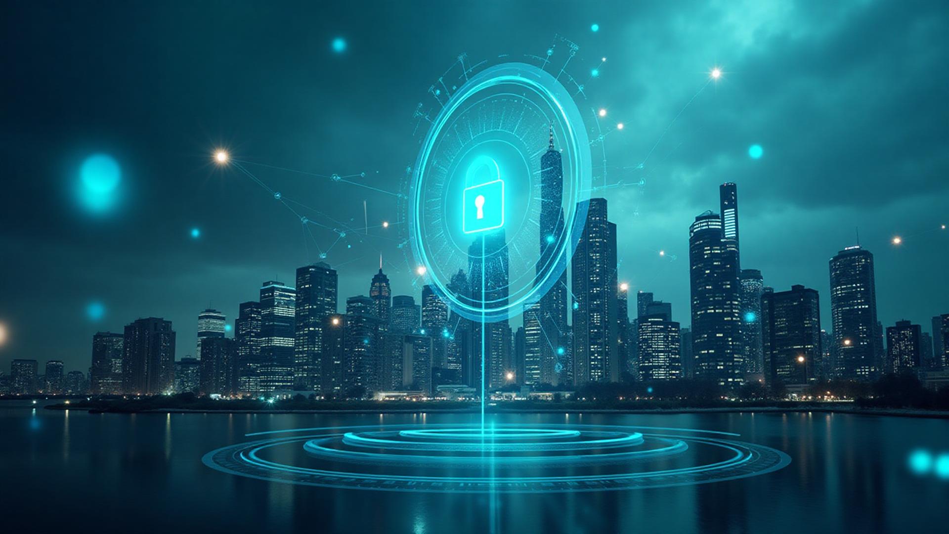 Defense-in-depth cybersecurity architecture protecting cloud and on-premise infrastructure